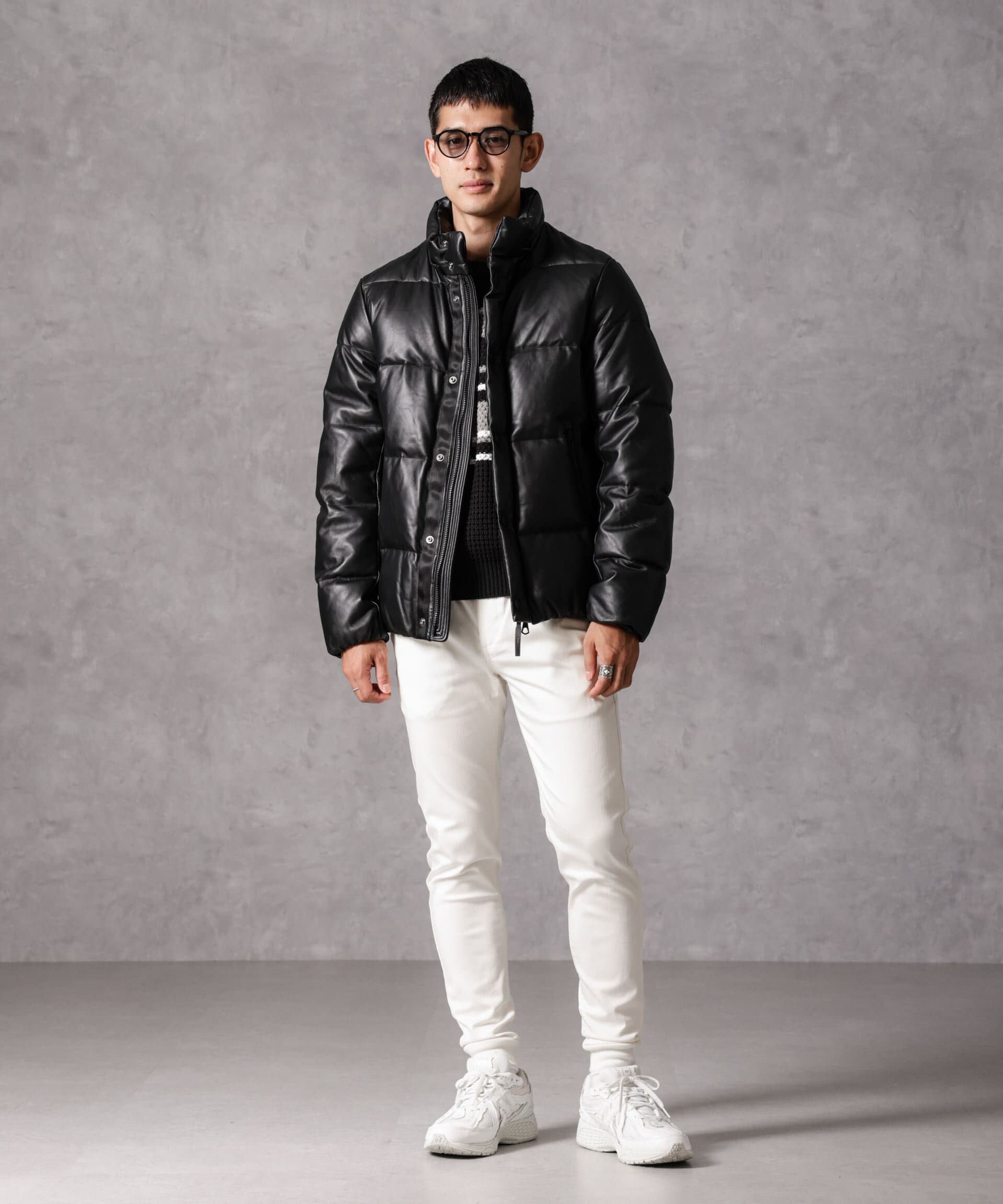 nano･universe「「西川ダウン(R)」ラムレザーG2ダウン」|ダウン|