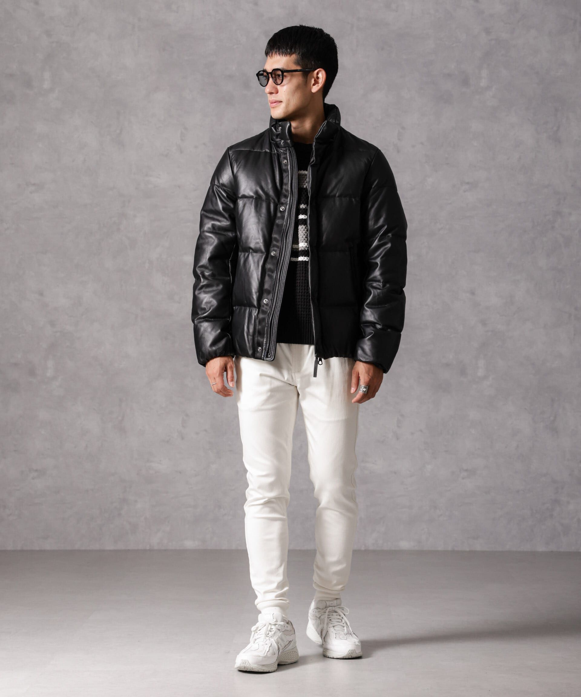 nano･universe「「西川ダウン(R)」ラムレザーG2ダウン」|ダウン|