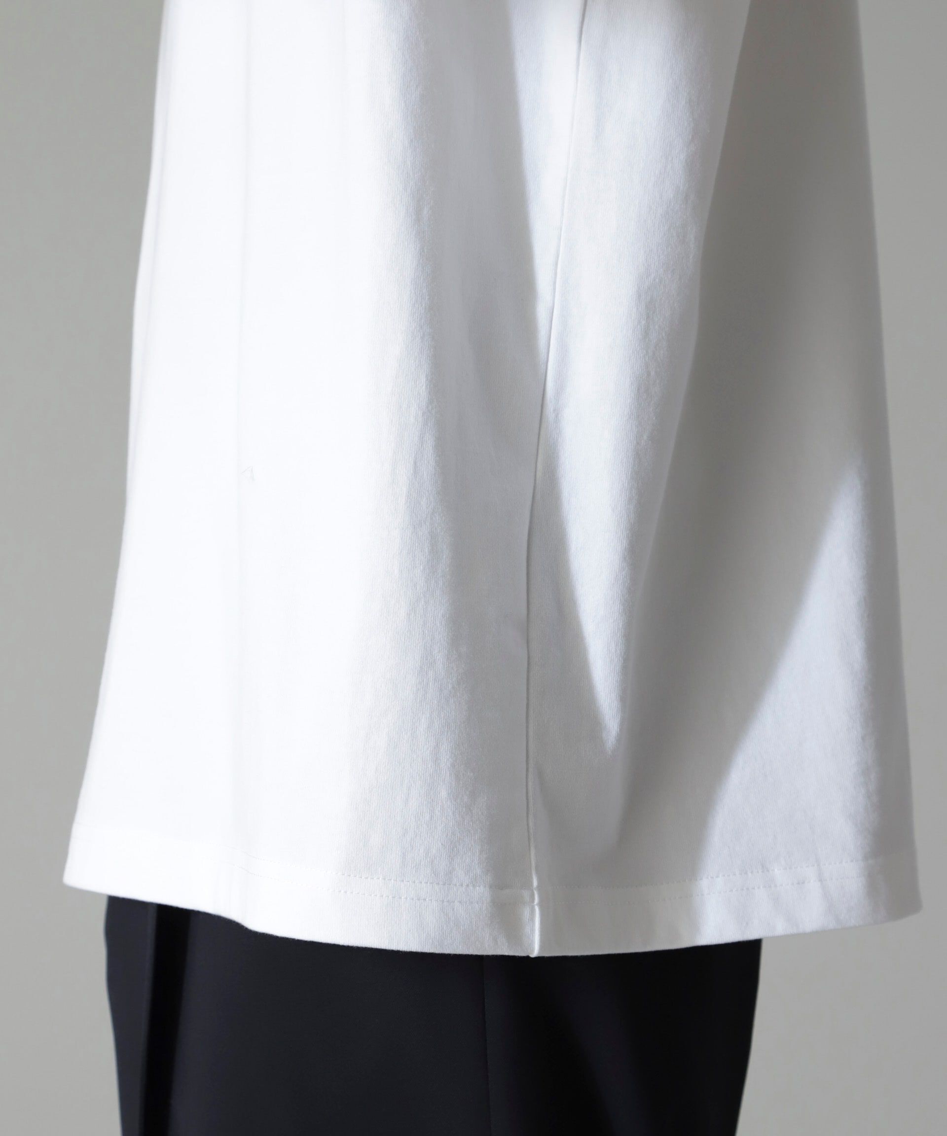 nano･universe「「MOFFISIE2.0」オリジナルプリントTシャツ長袖」|Tシャツ・カットソー|