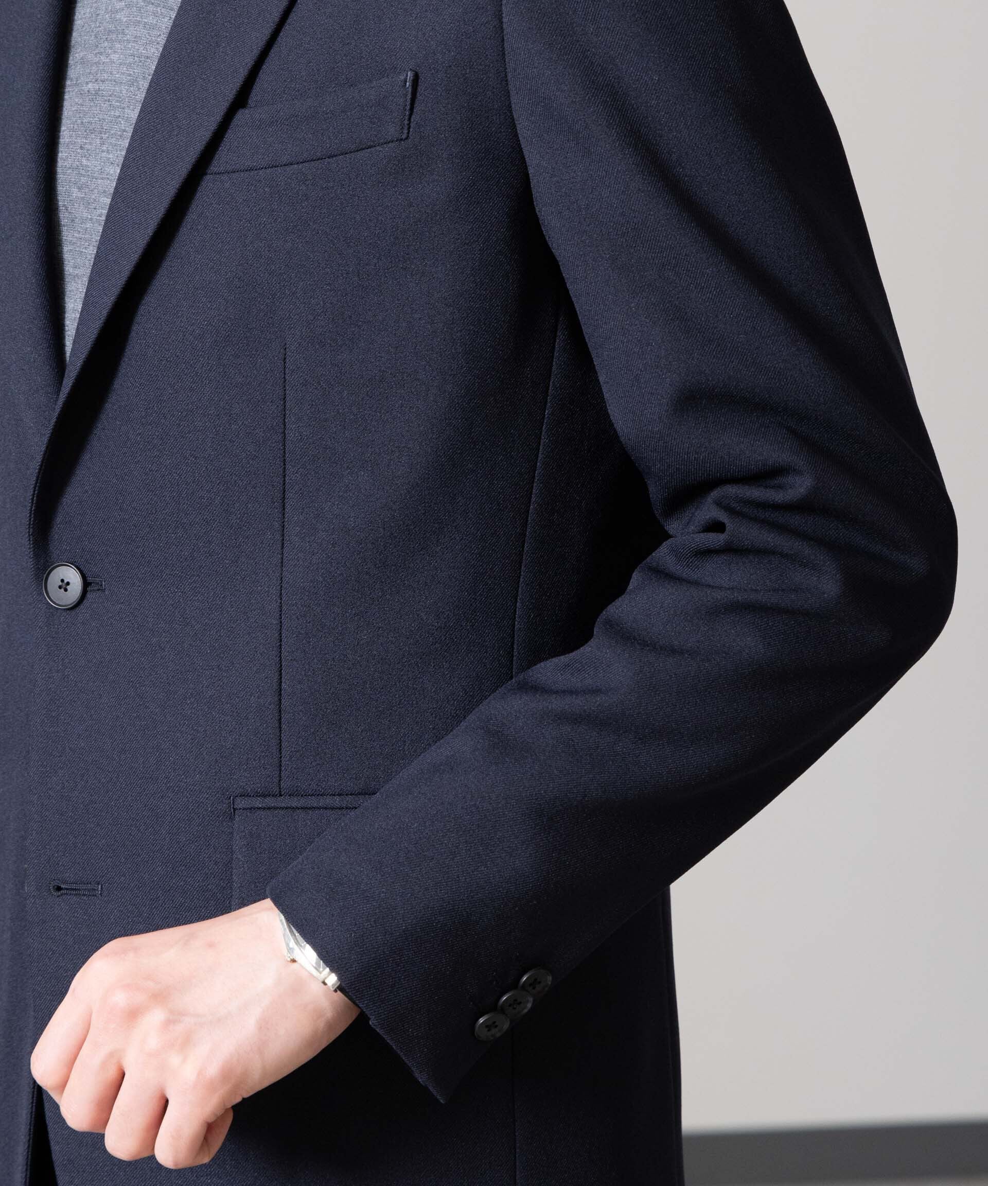 nano･universe「「Damerino」LANATEC(R)メランジツイルストレッチセットアップ」|スーツ|