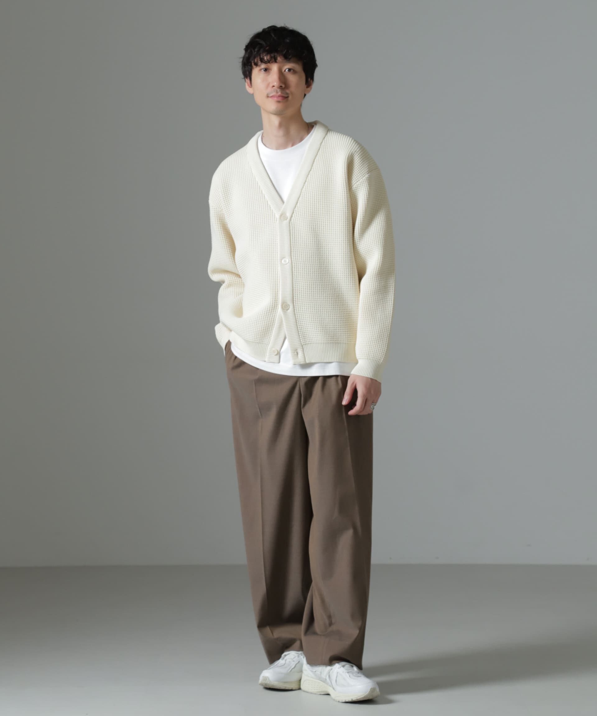 nano･universe「スポンディッシュ カーディガン」|ニット・セーター|