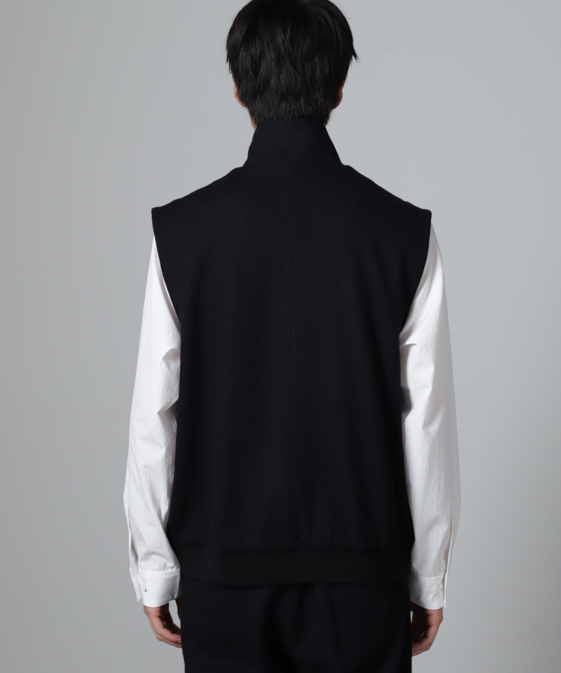 nano･universe「「100%ウール」ジップベスト」|ダウンベスト・ベスト|