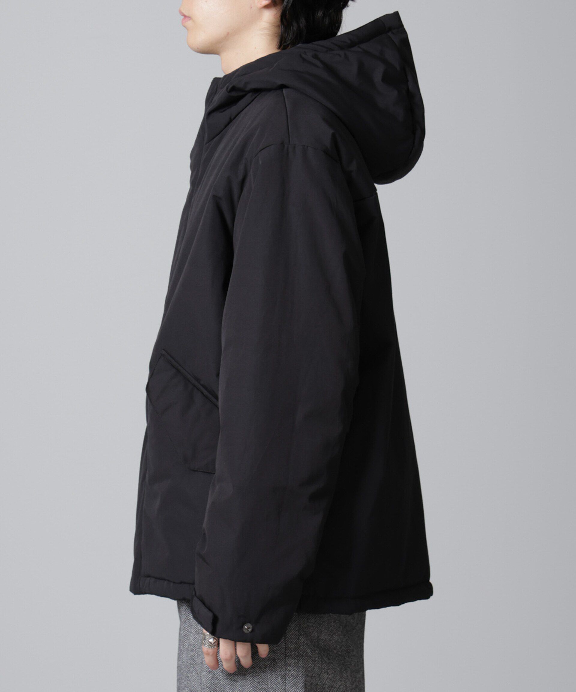 nano･universe「ミリタリー中綿ブルゾン」|ブルゾン・スタジャン|