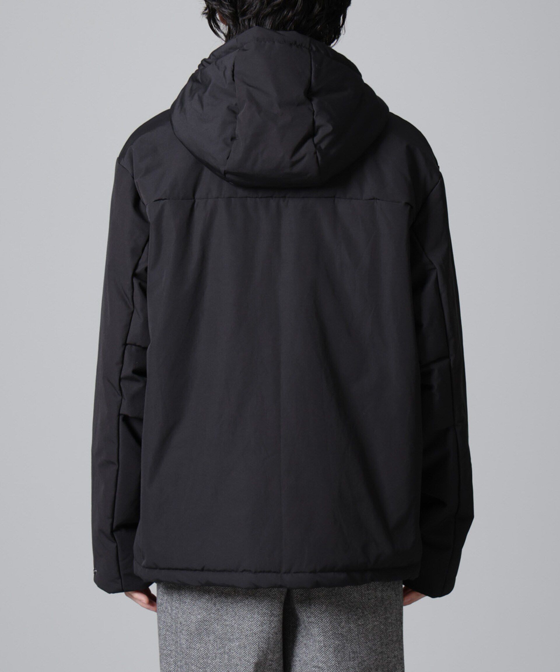 nano･universe「ミリタリー中綿ブルゾン」|ブルゾン・スタジャン|