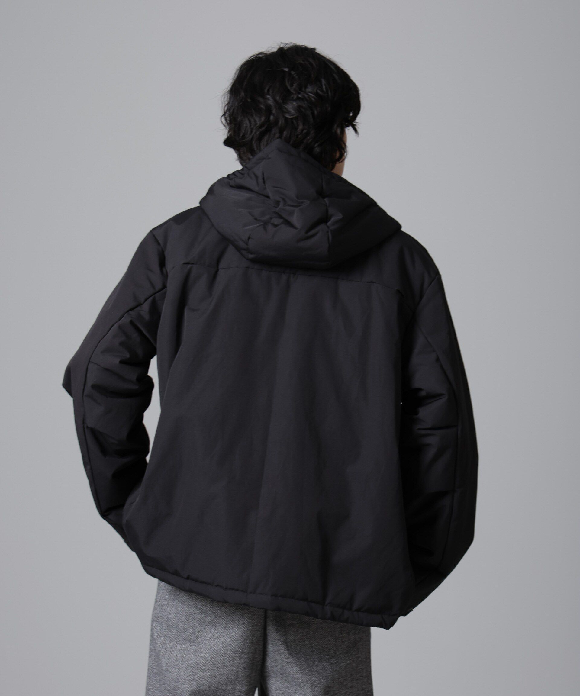 nano･universe「ミリタリー中綿ブルゾン」|ブルゾン・スタジャン|