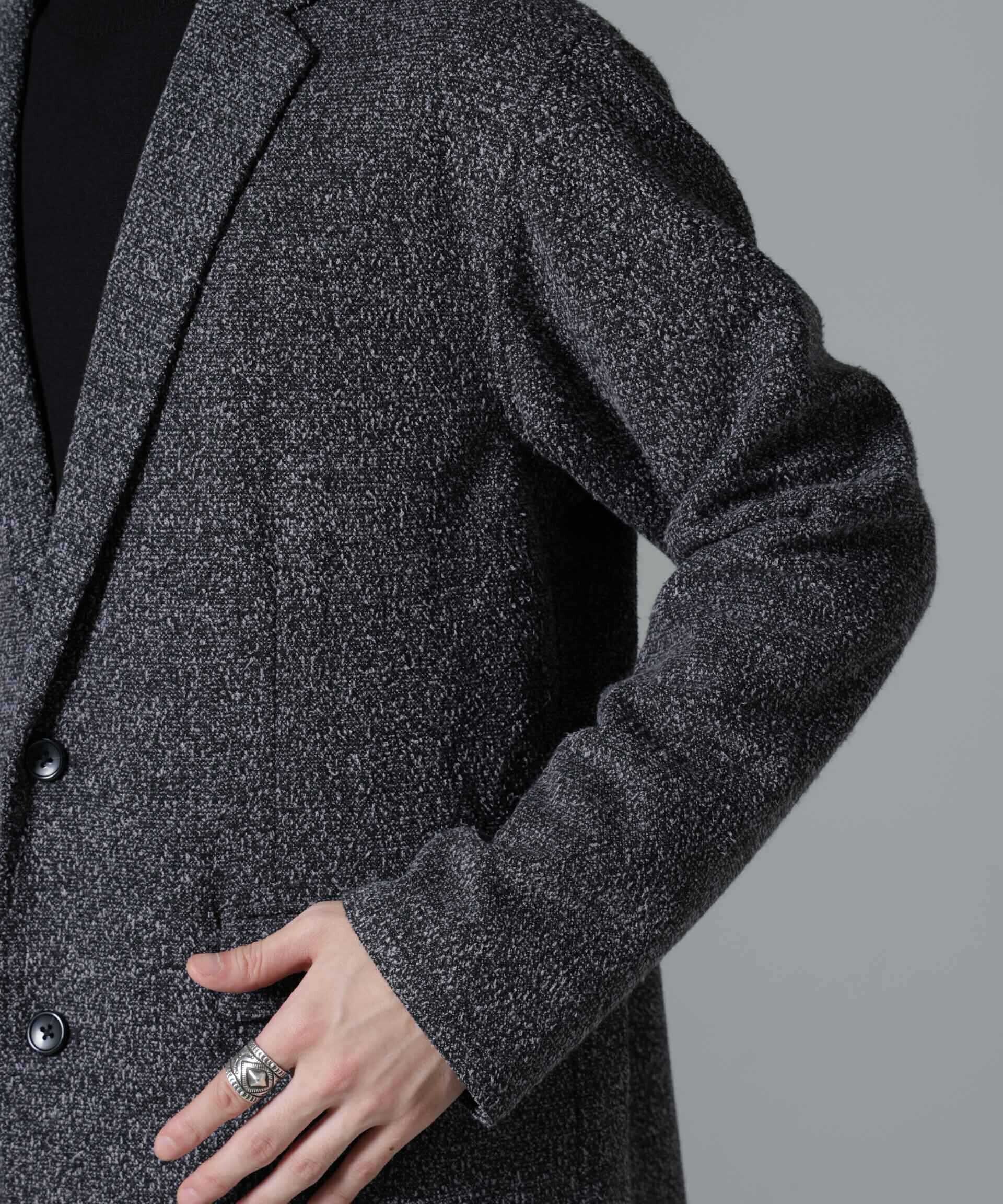 nano･universe「ストレッチメランジジャケット(セットアップ可)」|テーラードジャケット|