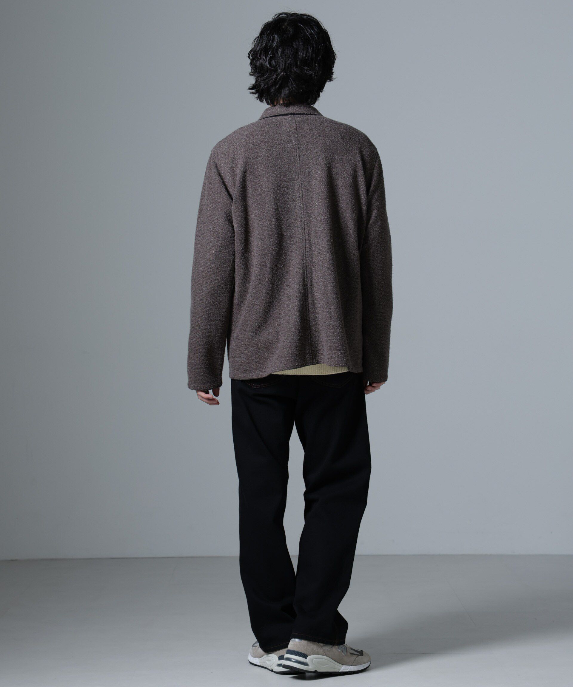 nano･universe「ストレッチメランジジャケット(セットアップ可)」|テーラードジャケット|