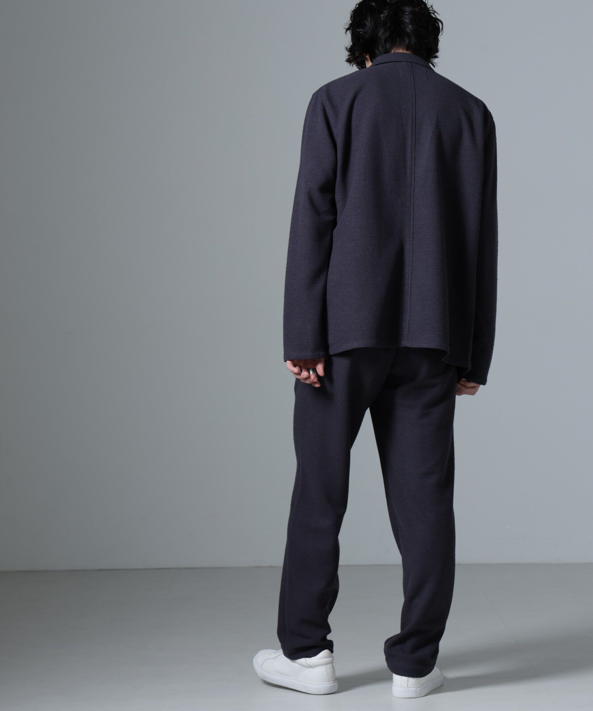 nano･universe「ストレッチメランジジャケット(セットアップ可)」|テーラードジャケット|