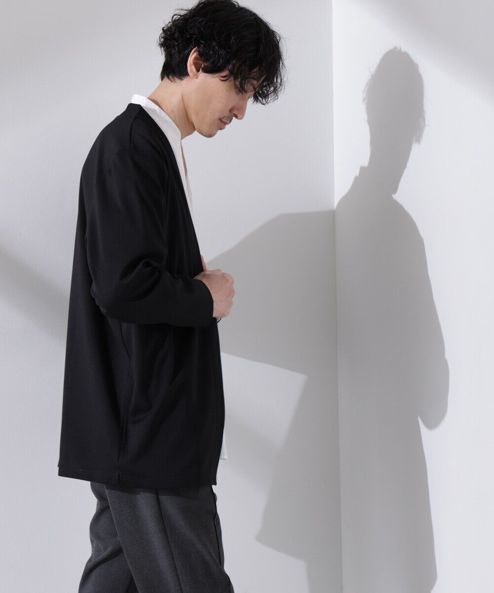 nano･universe「ダブルジャージー着流しカーディガン」|Tシャツ・カットソー|