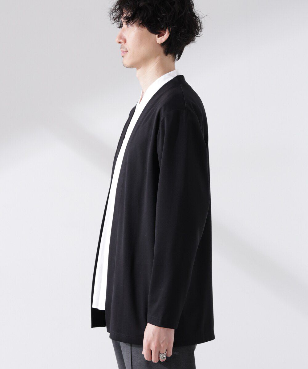 nano･universe「ダブルジャージー着流しカーディガン」|Tシャツ・カットソー|