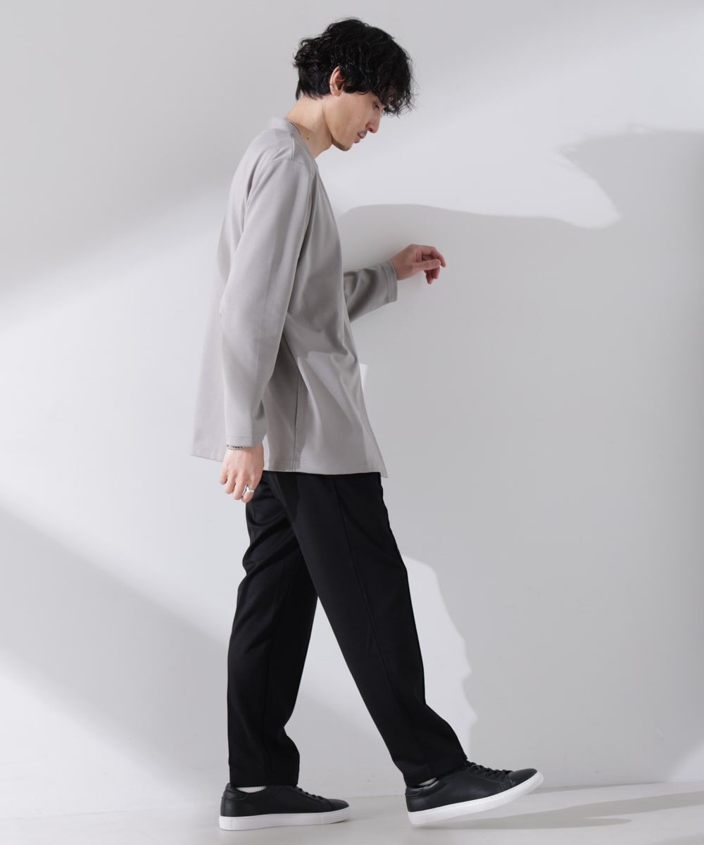 nano･universe「ダブルジャージー着流しカーディガン」|Tシャツ・カットソー|