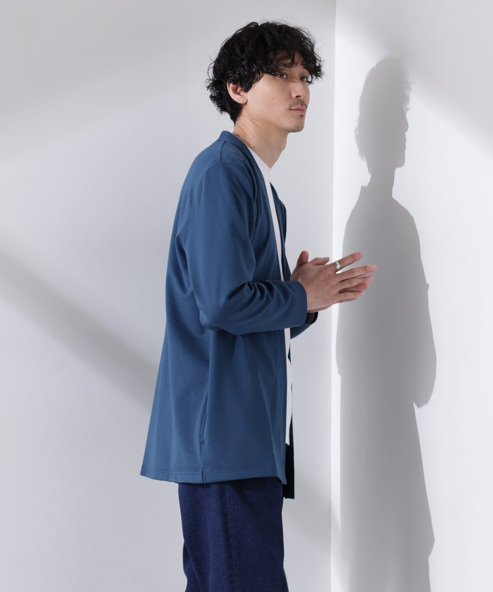 nano･universe「ダブルジャージー着流しカーディガン」|Tシャツ・カットソー|