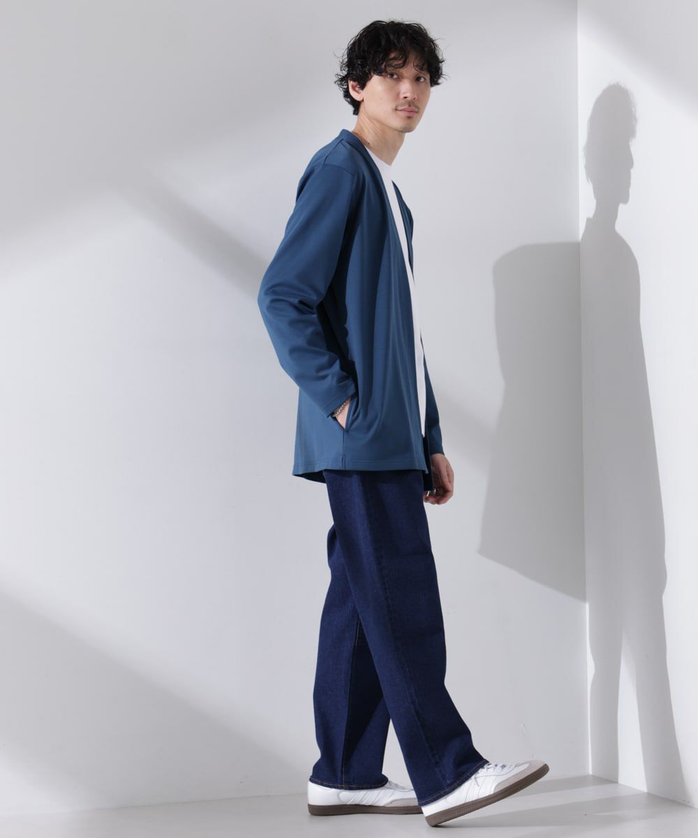 nano･universe「ダブルジャージー着流しカーディガン」|Tシャツ・カットソー|