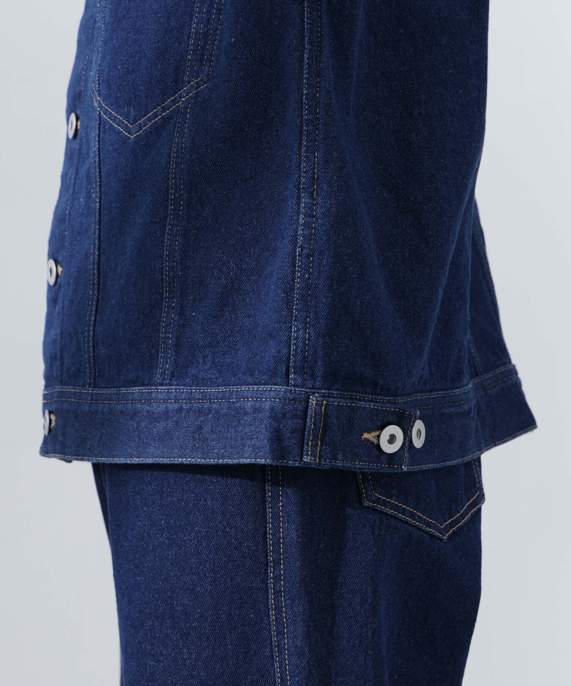 nano･universe「デニムブルゾン（セットアップ可）」|テーラードジャケット|