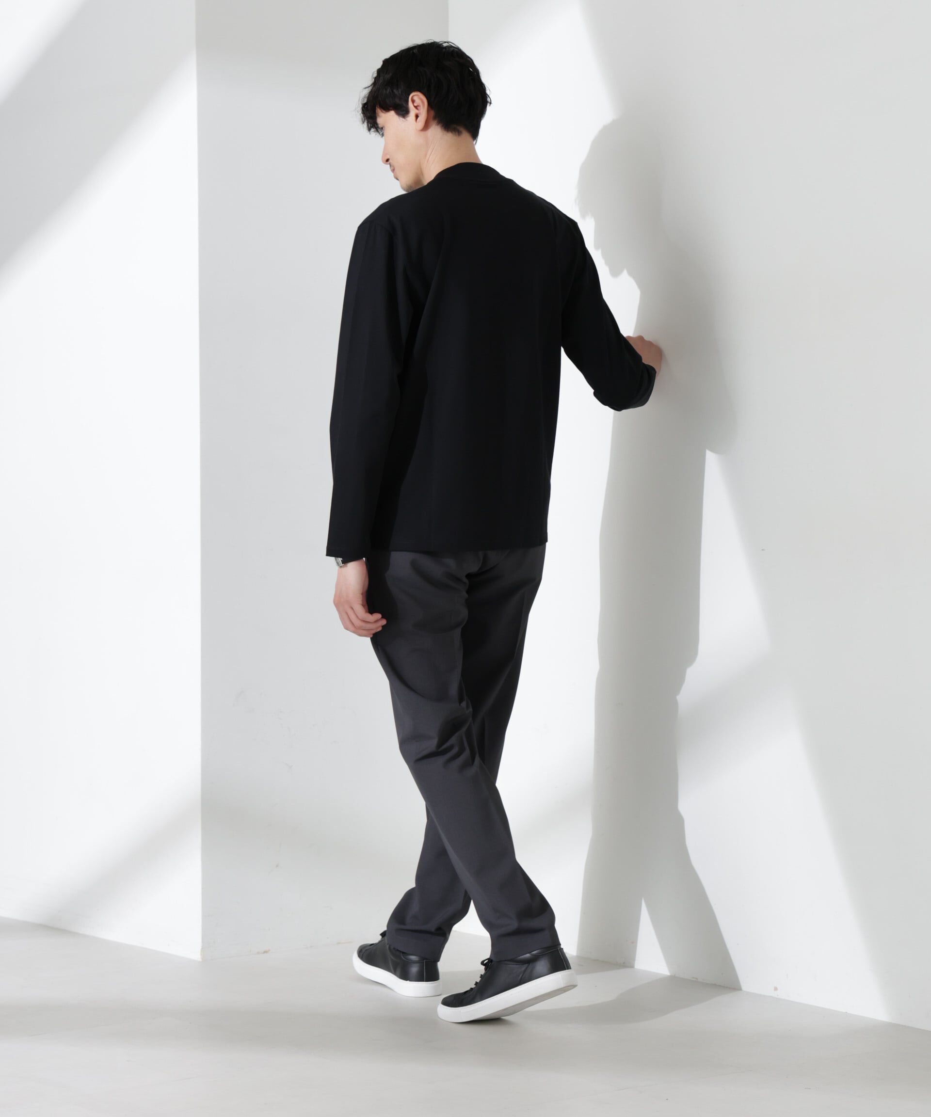 nano･universe「ジャケT(R) クルーネック 長袖」|Tシャツ・カットソー|