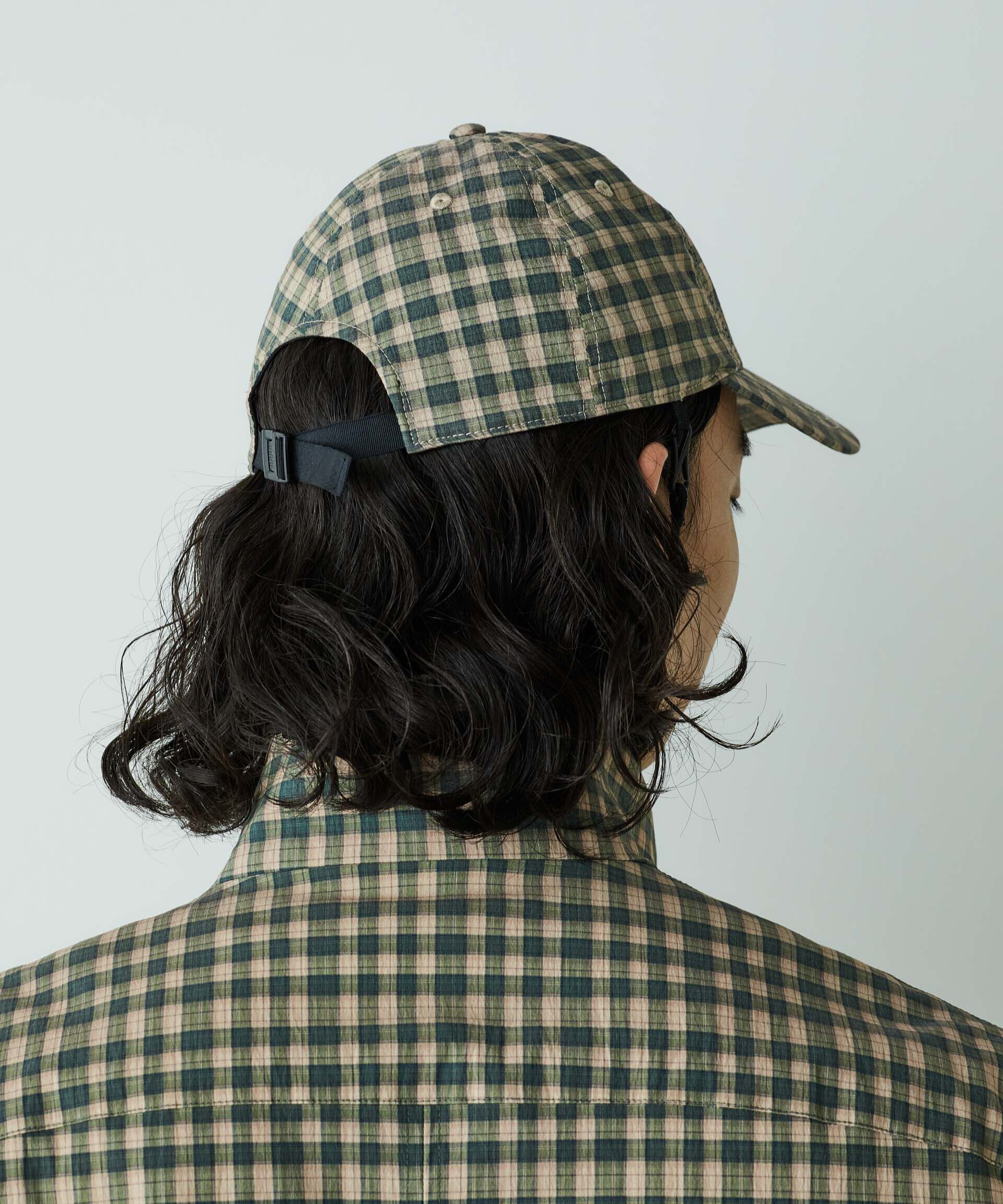 nano･universe「｢HOTEL PALACE｣ オテルパラス デジタルプリントチェックキャップ」|キャップ・キャスケット|