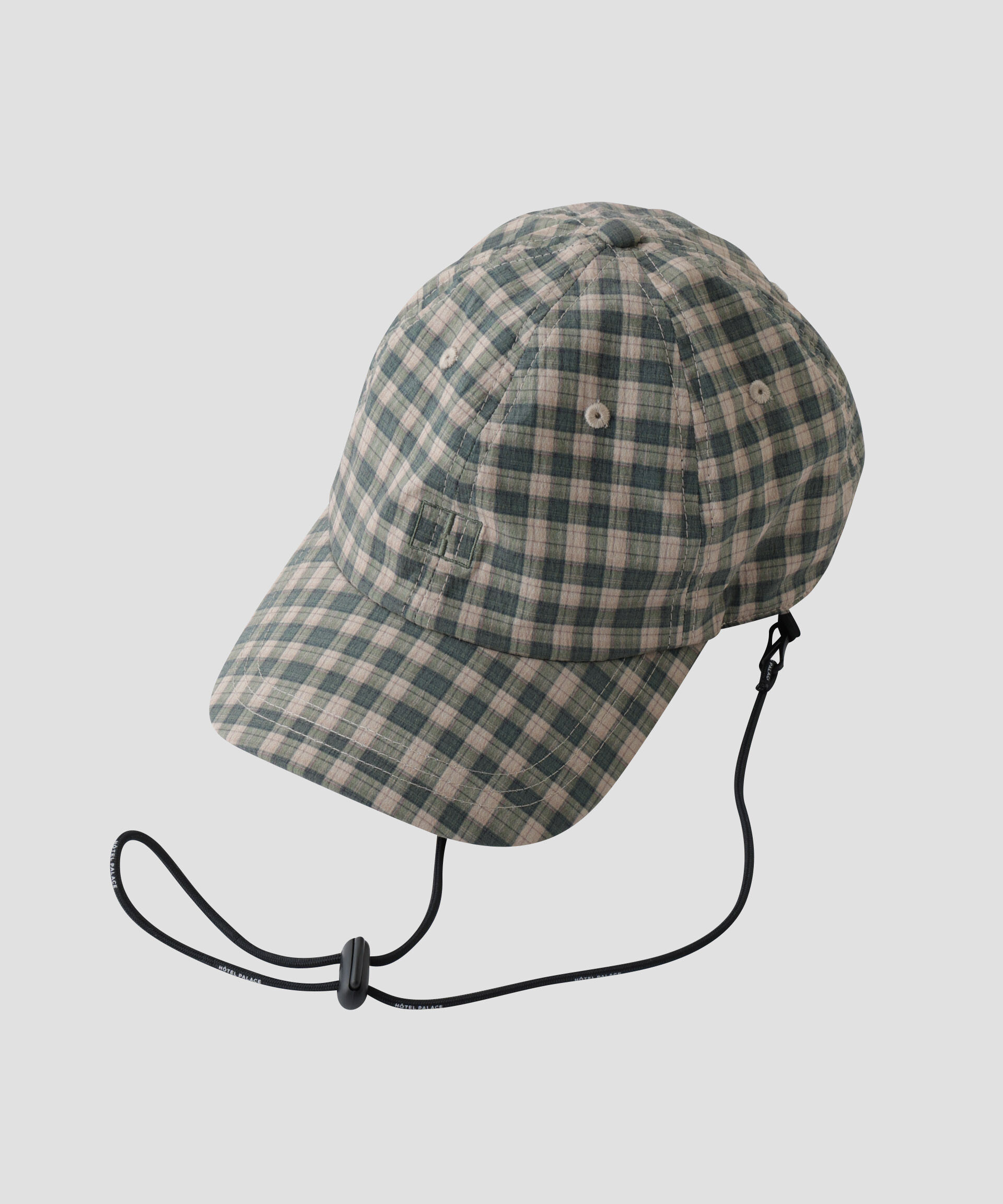 nano･universe「｢HOTEL PALACE｣ オテルパラス デジタルプリントチェックキャップ」|キャップ・キャスケット|