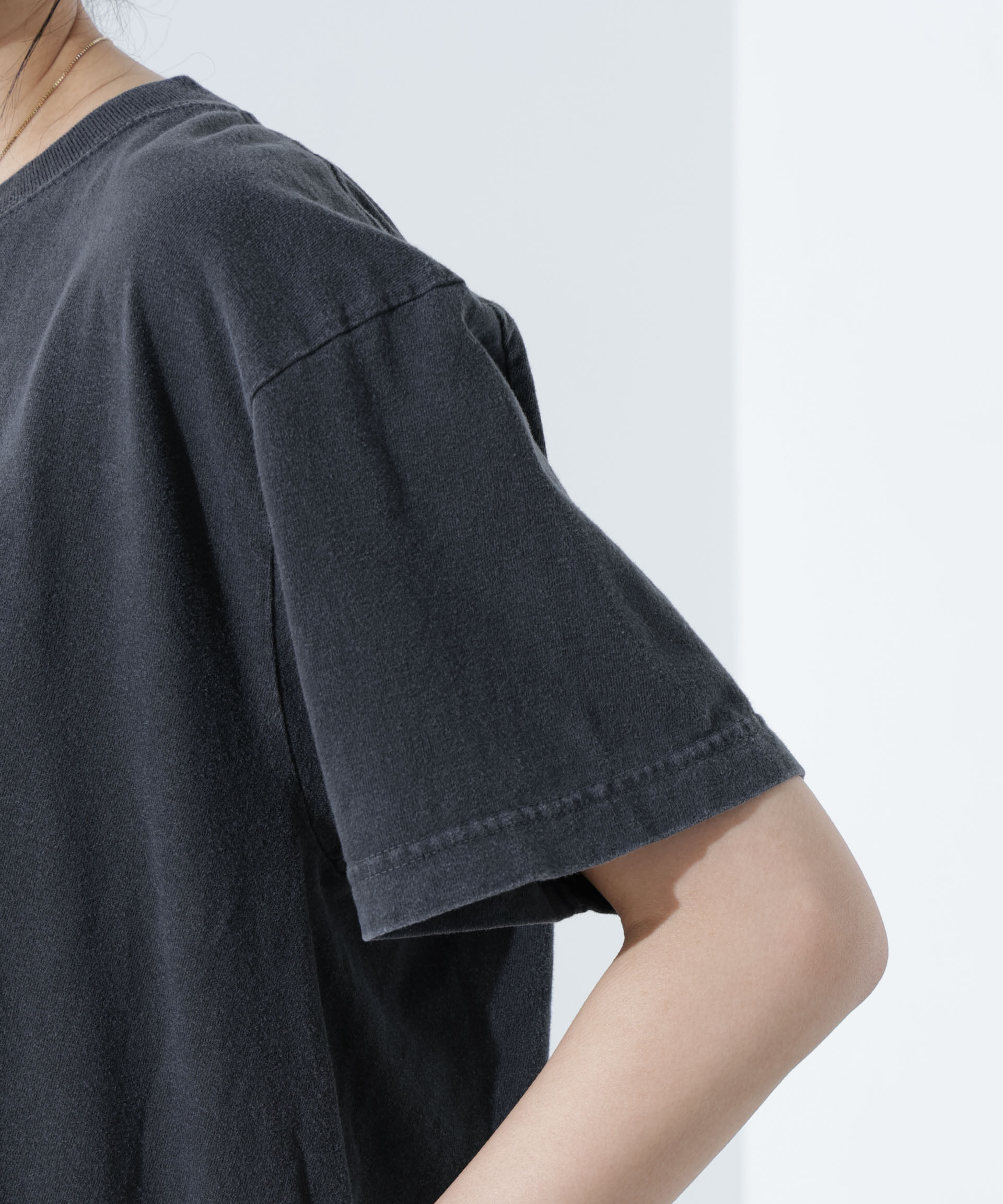 nano･universe「GOOD ROCK SPEED/AC/DC プリントTシャツ チャコール」|Tシャツ・カットソー|