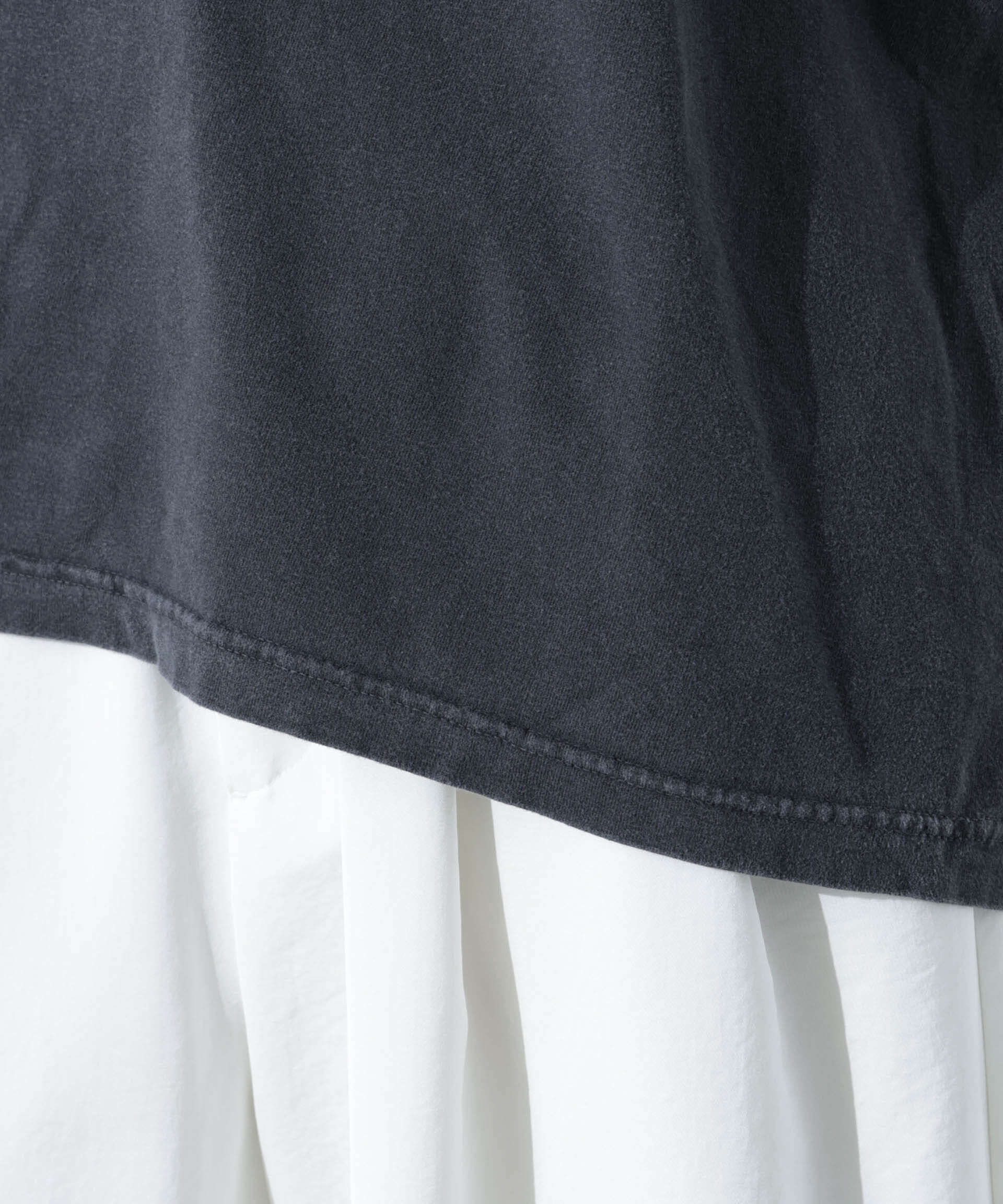 nano･universe「GOOD ROCK SPEED/AC/DC プリントTシャツ チャコール」|Tシャツ・カットソー|