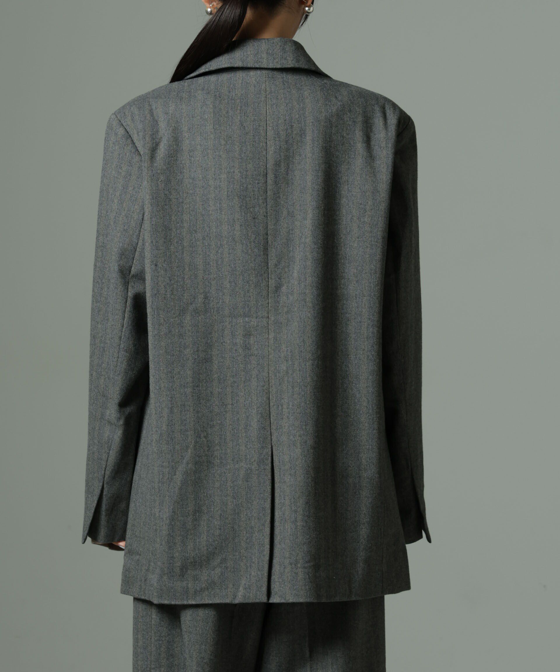 nano･universe「SECOND FEMALE/Hollanda New Blazer（セットアップ可）」|テーラードジャケット|