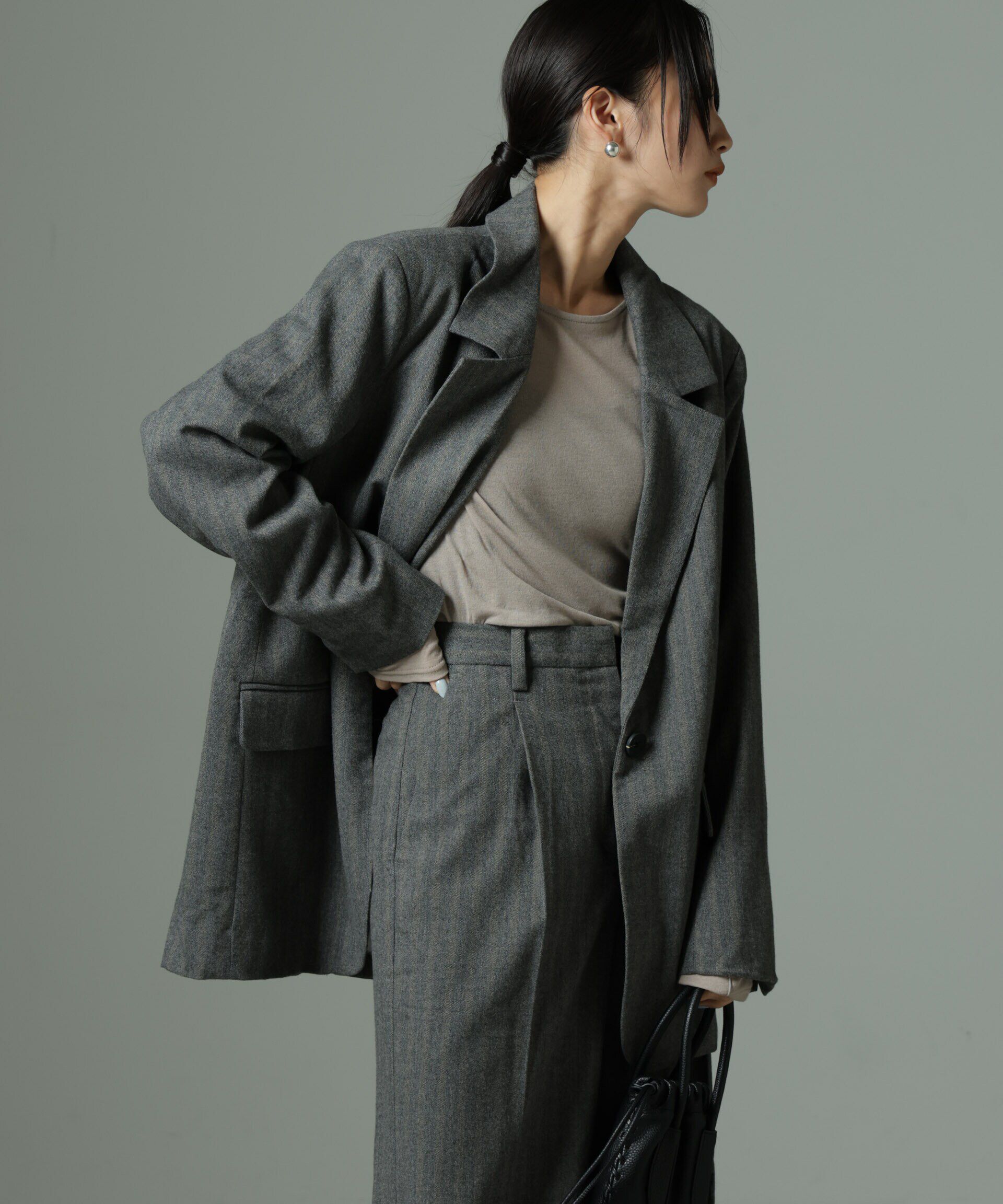 nano･universe「SECOND FEMALE/Hollanda New Blazer（セットアップ可）」|テーラードジャケット|