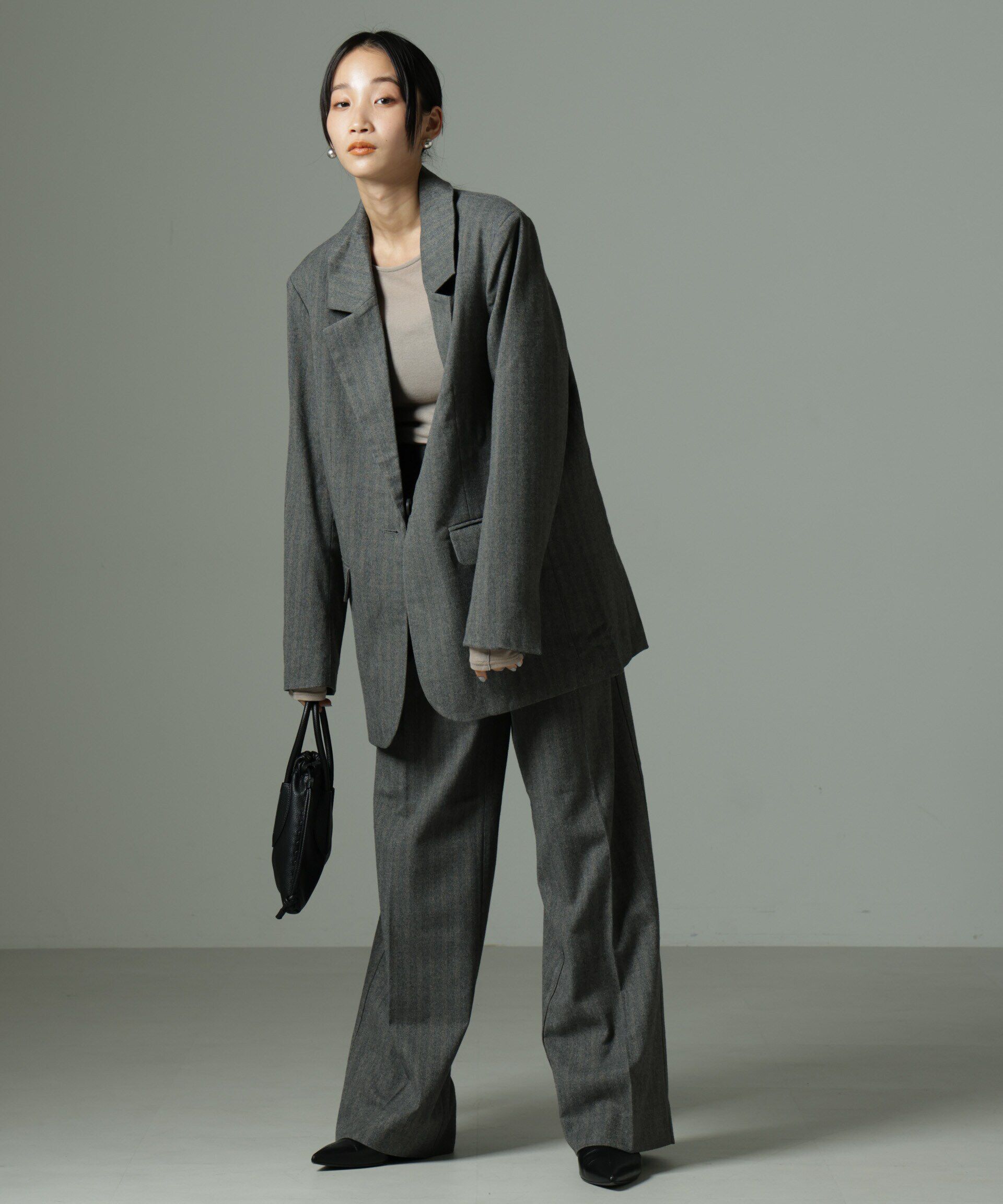 nano･universe「SECOND FEMALE/Hollanda New Blazer（セットアップ可）」|テーラードジャケット|