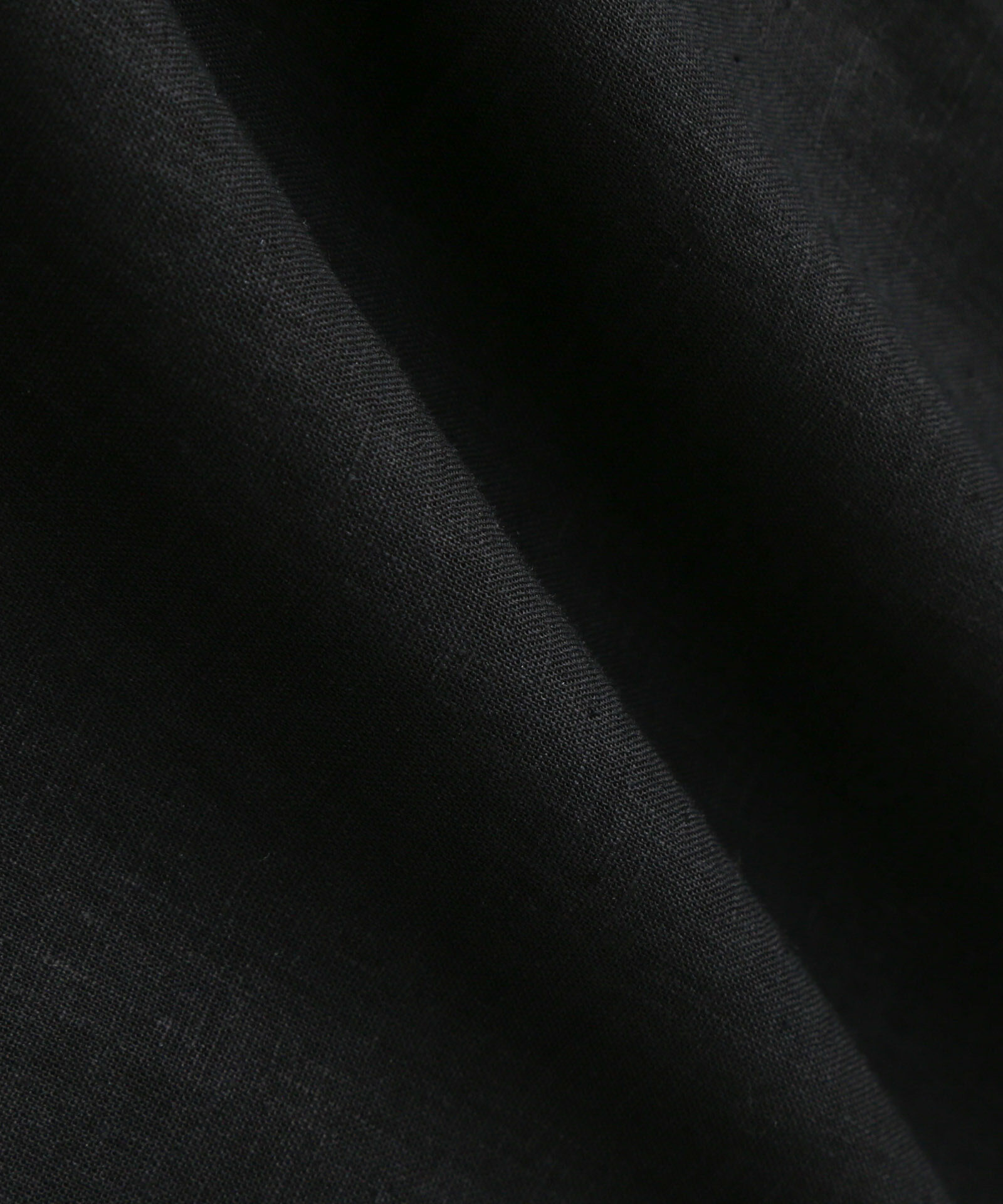 nano･universe「アンチスメルリネン バンドカラーシャツ 半袖」|シャツ・ブラウス|