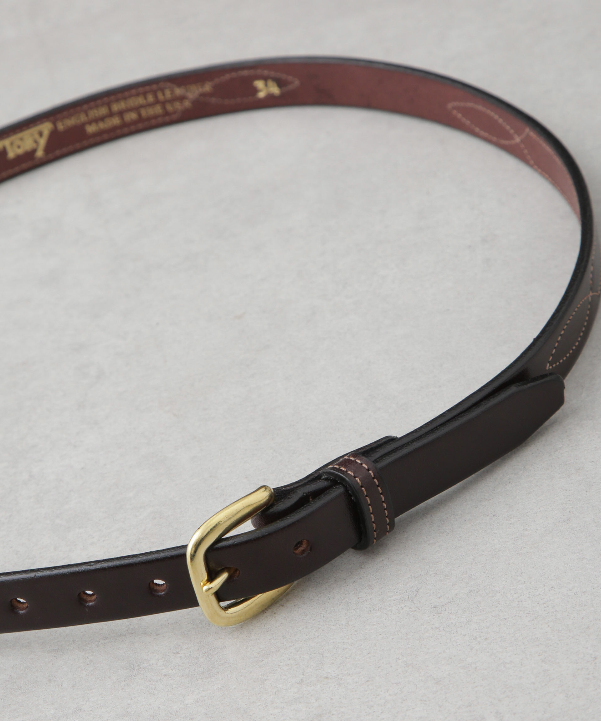nano･universe「TORY LEATHER/3/4 Repeated Stitch Belt」|ベルト|
