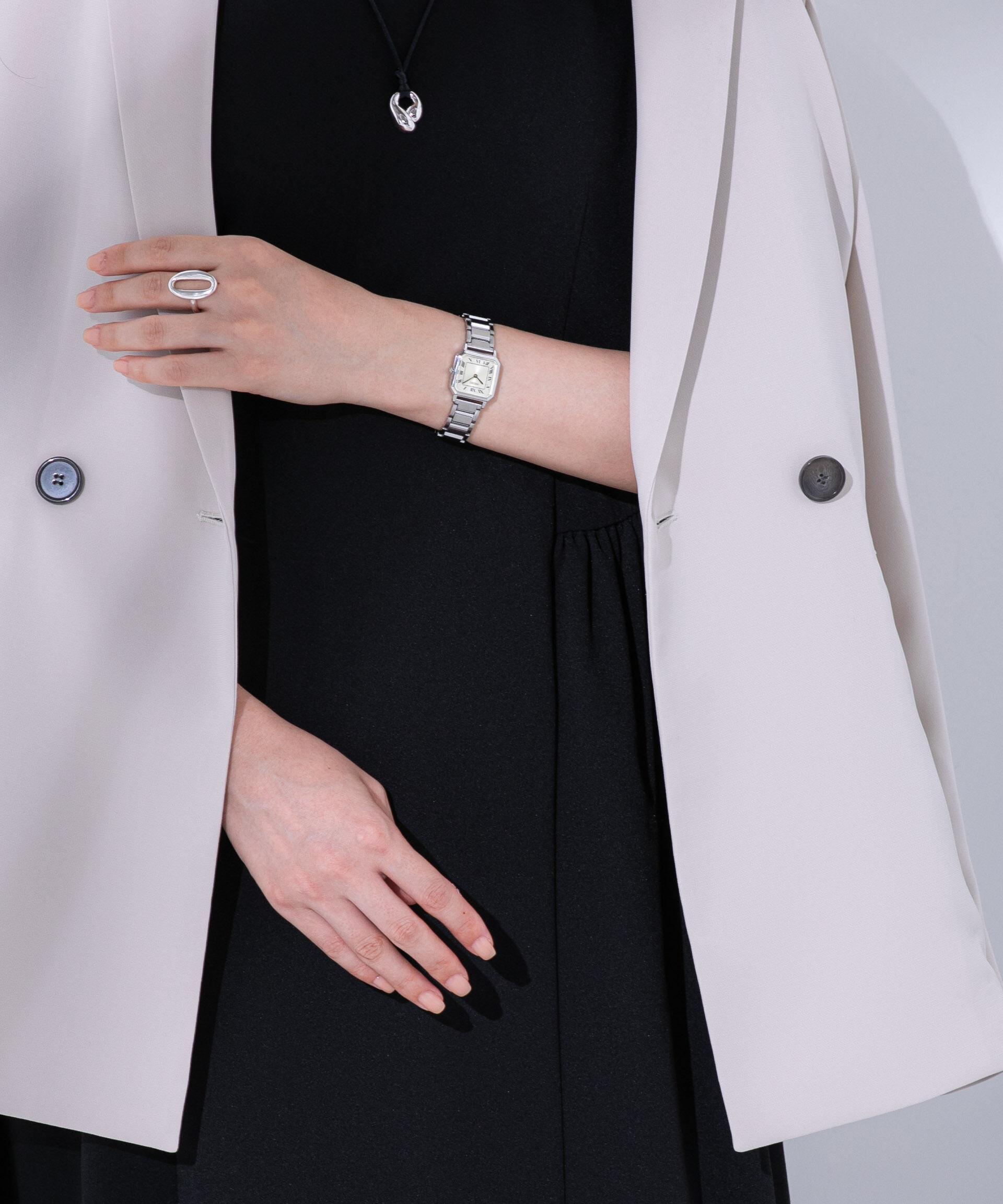 nano･universe「SEIKO/セイコーコラボレーション メタル シルバー」|腕時計|