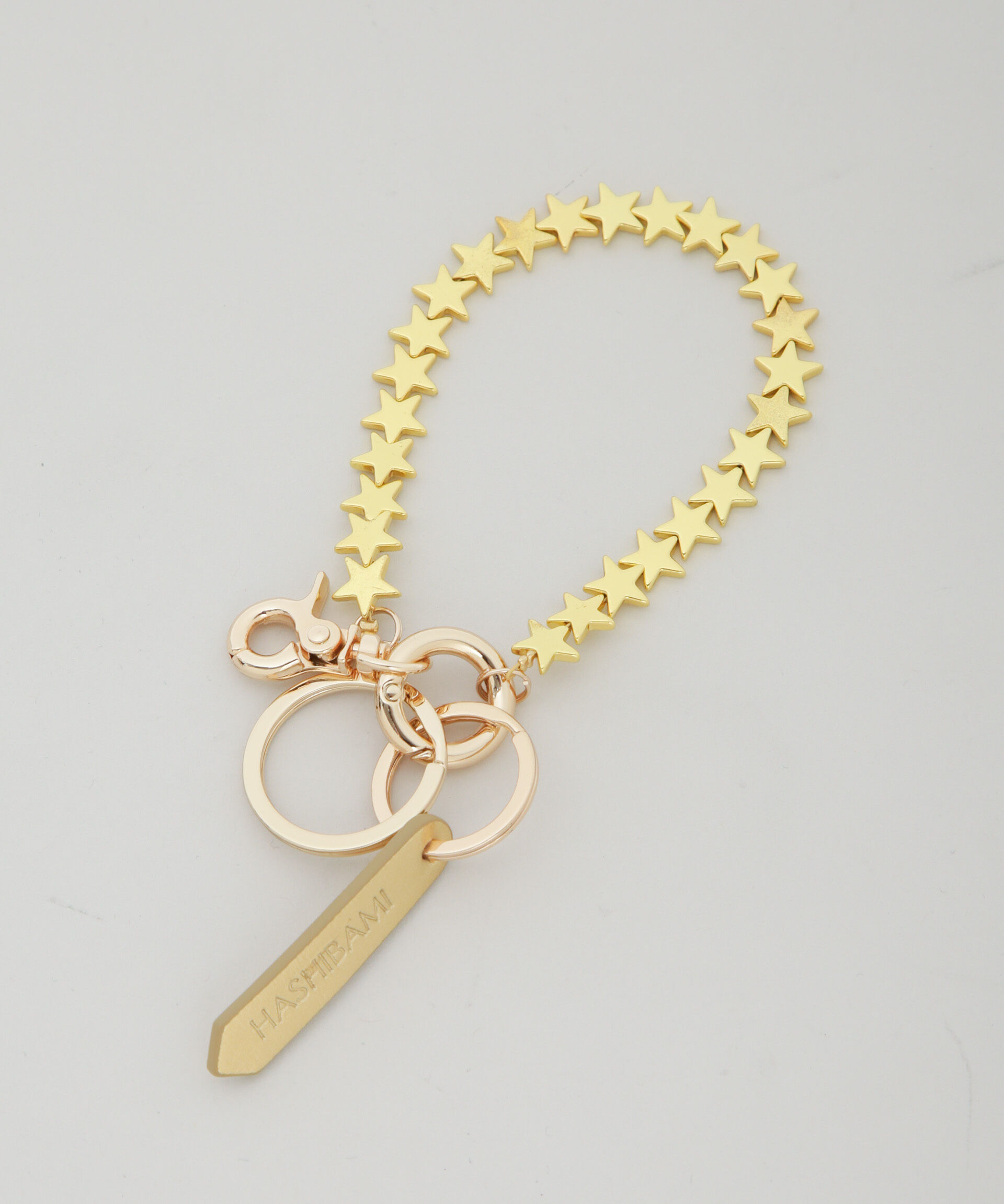 nano･universe「HASHIBAMI/ヘマタイト スター スマホハンドストラップ」|その他|