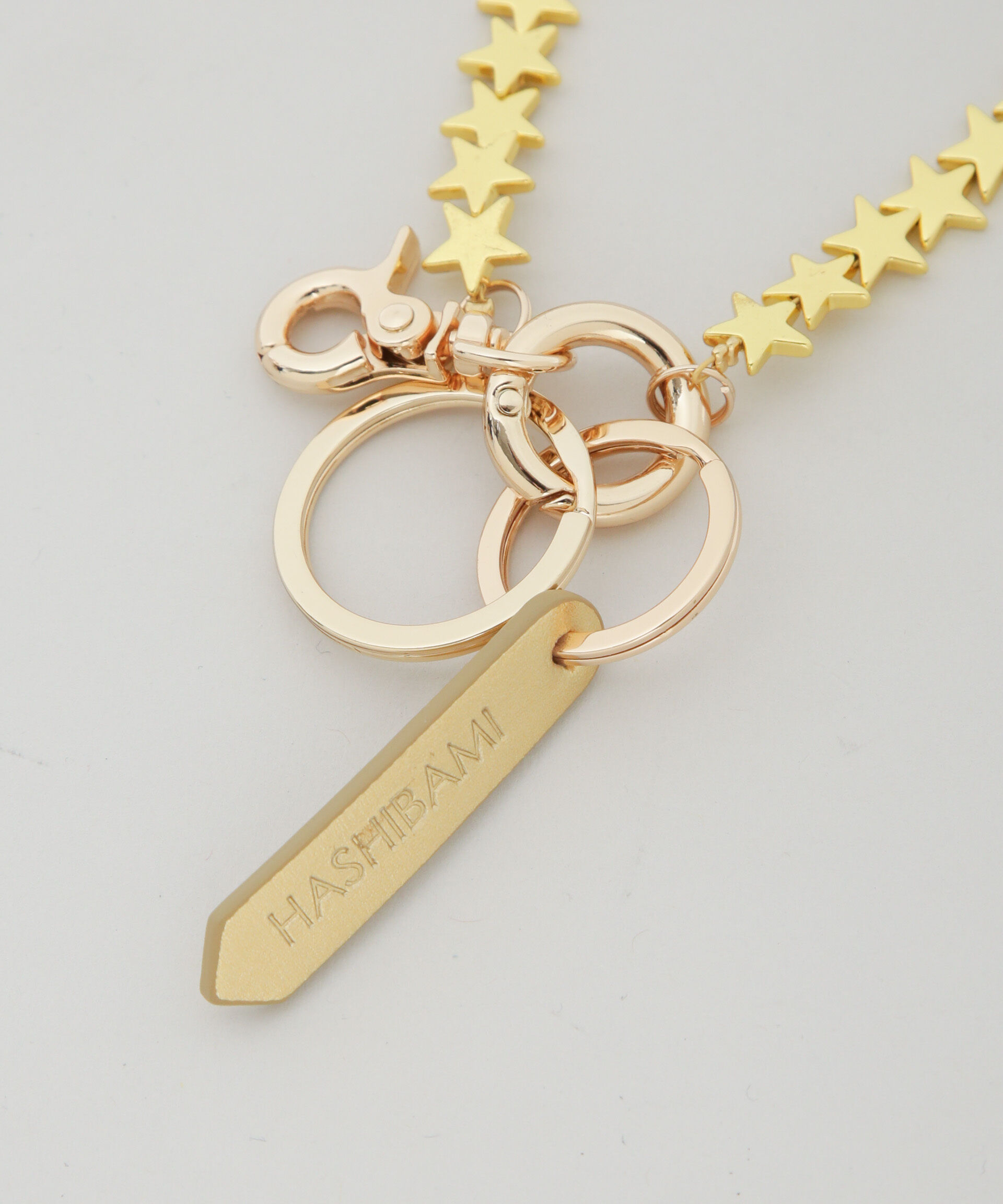 nano･universe「HASHIBAMI/ヘマタイト スター スマホハンドストラップ」|その他|