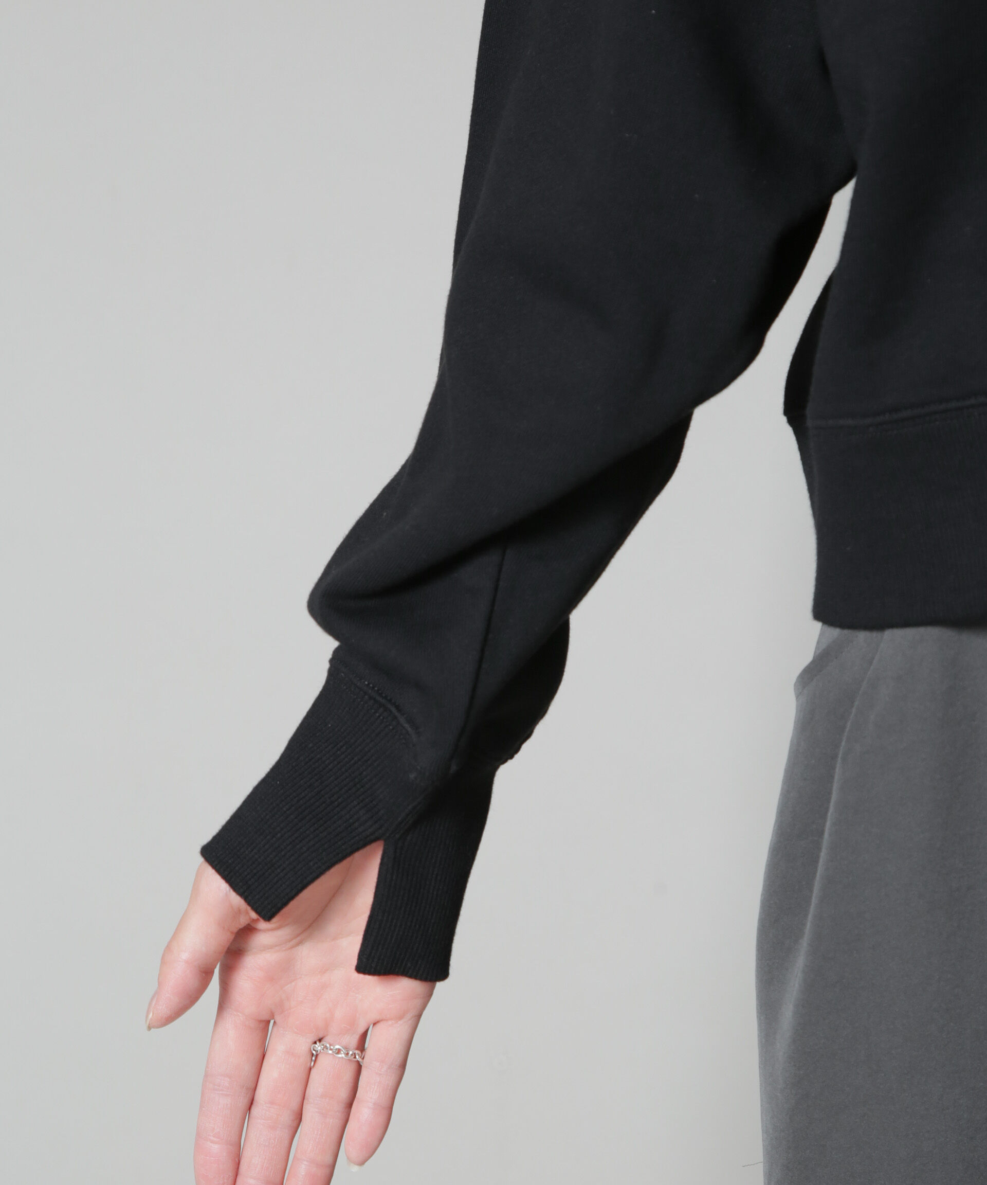 nano･universe「ワイドボートネックスウェットトップス」|Tシャツ・カットソー|