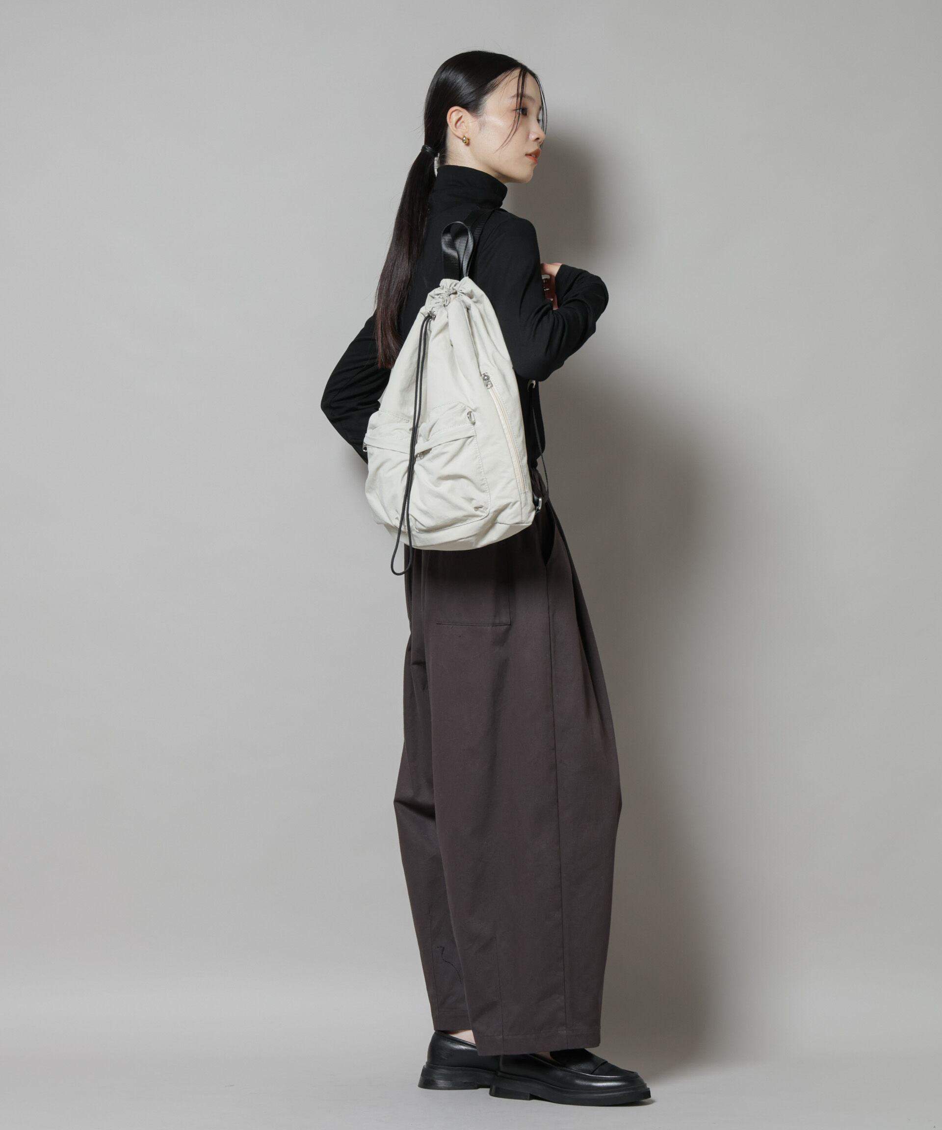 nano･universe「ドロストナップサック」|ショルダー・メッセンジャー|