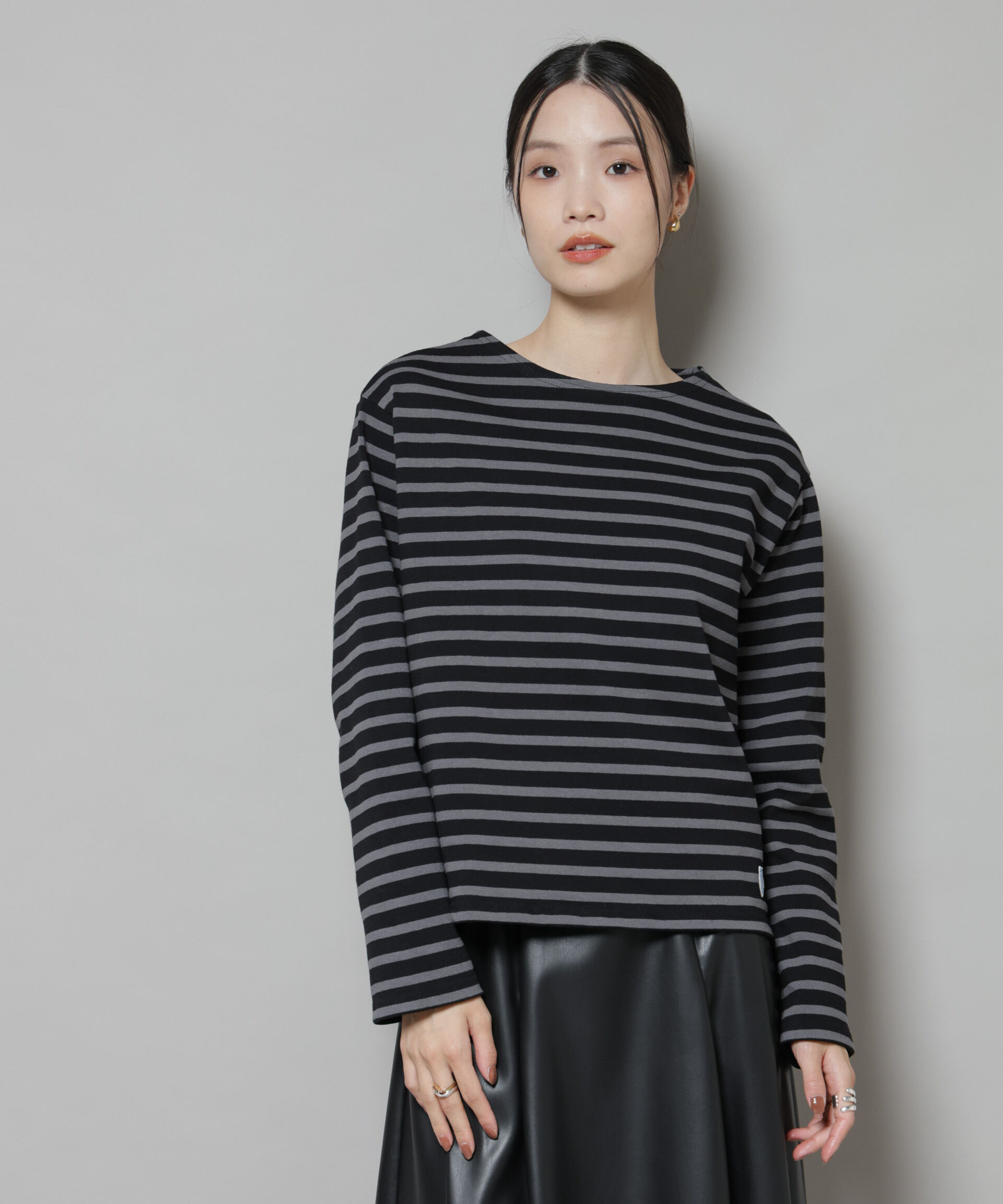 nano･universe「ORCIVAL/CREW NECK L/S P.O.」|Tシャツ・カットソー|