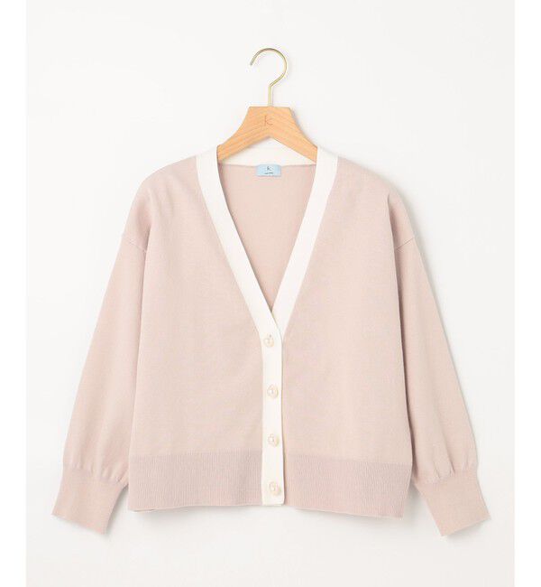 組曲「【アンサンブル対応可】CHAIニット バイカラーカーディガン」|カーディガン|