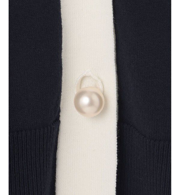 組曲「【アンサンブル対応可】CHAIニット バイカラーカーディガン」|カーディガン|