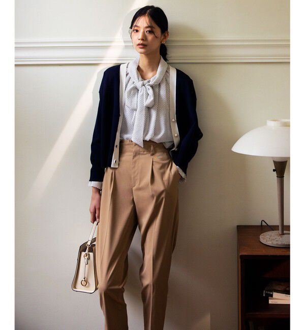 組曲「【アンサンブル対応可】CHAIニット バイカラーカーディガン」|カーディガン|