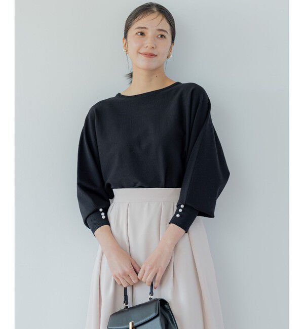 組曲「【洗える・6色展開】Elenaドルマンニット プルオーバー」|ニット・セーター|