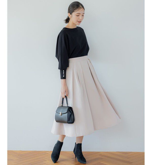 組曲「【洗える・6色展開】Elenaドルマンニット プルオーバー」|ニット・セーター|