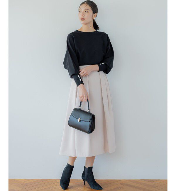 組曲「【洗える・6色展開】Elenaドルマンニット プルオーバー」|ニット・セーター|