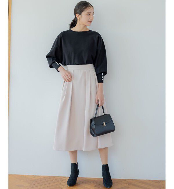 組曲「【洗える・6色展開】Elenaドルマンニット プルオーバー」|ニット・セーター|