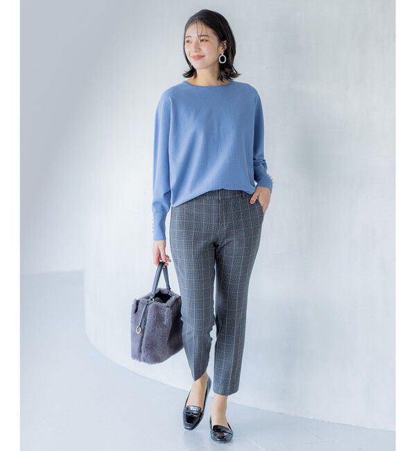 組曲「【洗える・6色展開】Elenaドルマンニット プルオーバー」|ニット・セーター|