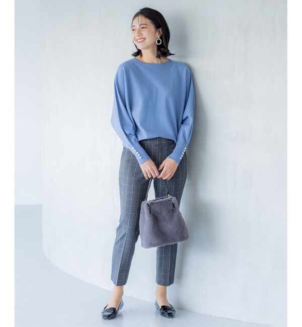 組曲「【洗える・6色展開】Elenaドルマンニット プルオーバー」|ニット・セーター|