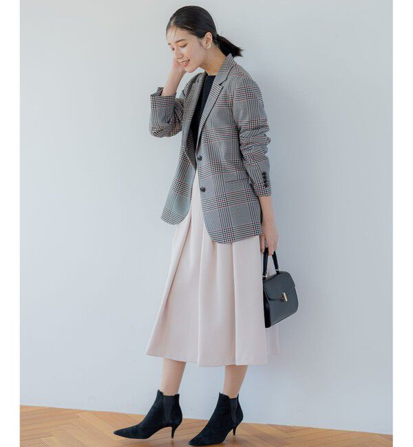 組曲「【洗える・4色展開】ウーステッドライクギャバ スカート」|スカート|