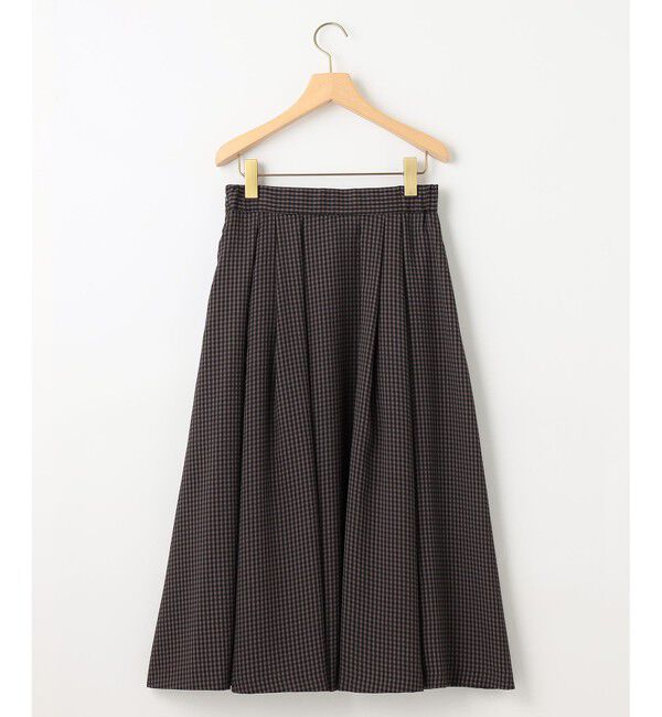 組曲「【洗える・4色展開】ウーステッドライクギャバ スカート」|スカート|