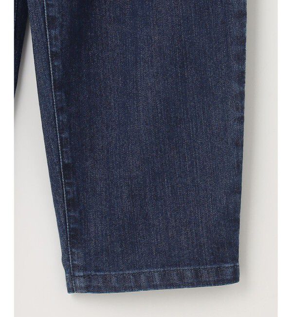 組曲「ライトデニム テーパードクロップドパンツ」|デニム|