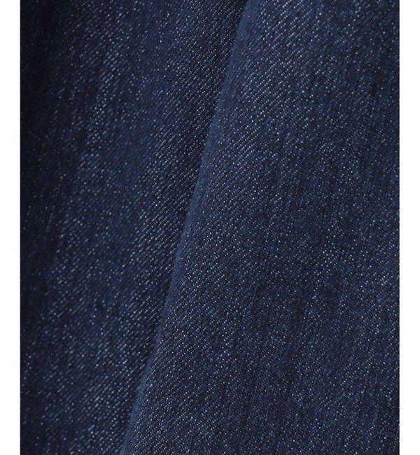 組曲「ライトデニム テーパードクロップドパンツ」|デニム|