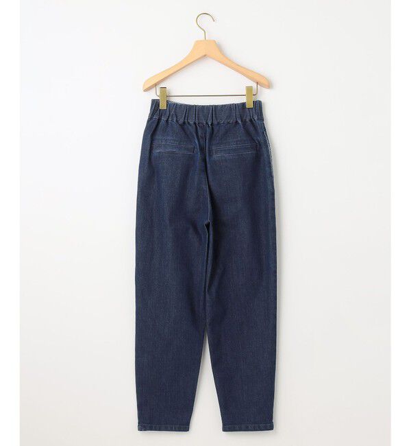 組曲「ライトデニム テーパードクロップドパンツ」|デニム|