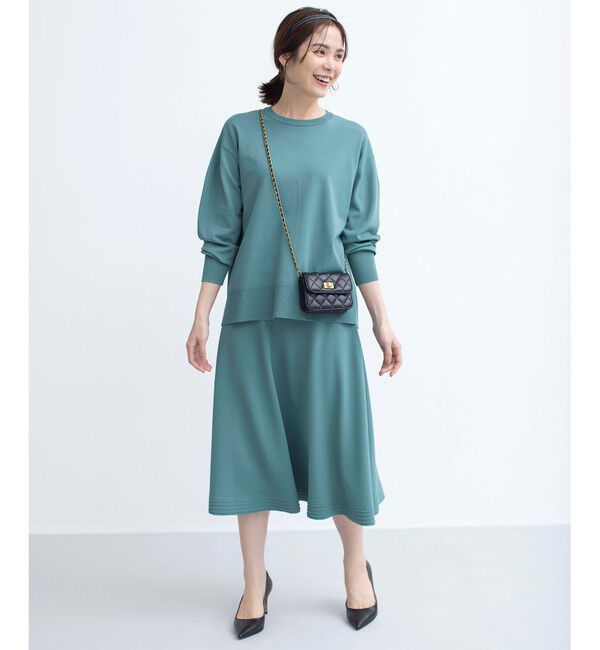 組曲「【WEB限定カラーあり】MINA バックリボンニットプルオーバー」|ニット・セーター|