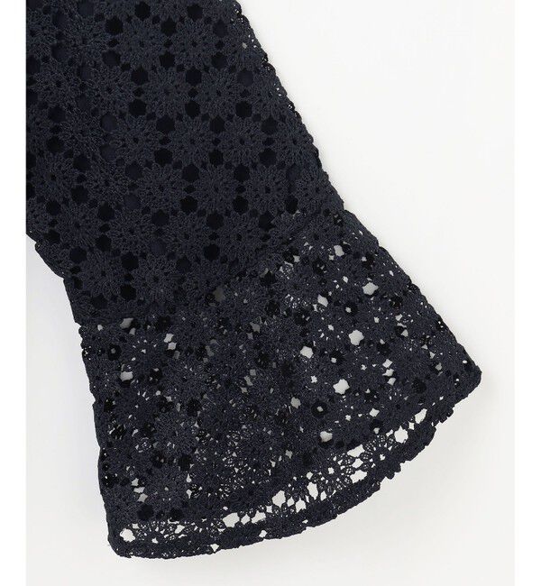 組曲「【WEB限定】フラワーレース 袖フレアトップス」|Tシャツ・カットソー|